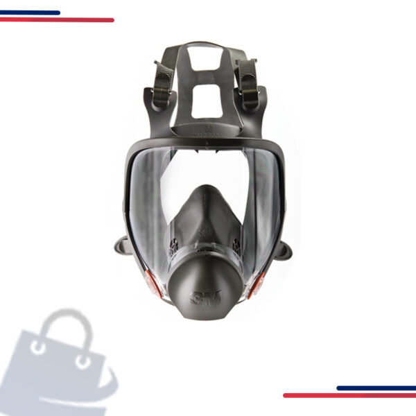 3M™ 7000002029 6700, Full Face Respirator, Gray, Reusable, Facepiece in Model 6900 and Size Large