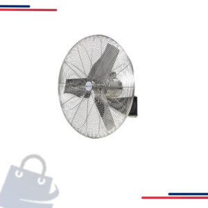 70767 Airmaster Wall Mount Fan, 30", Stainless Steel, Non-Oscillating, in Model Wall/Ceiling Mount 30” and Quantity 1-4