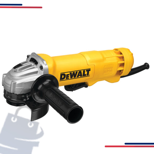 DWE402 DeWalt 4-1/2" Small Right Angle Grinder, Paddle With Lock-On in Quantity 1-3 and Safety Lock-On