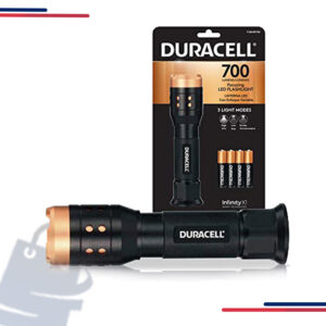 8272-DF1000 Duracell Aluminum Focusing LED Flashlight, 1000 in Lumens 700 and Batteries Incl. Yes/4-AAA