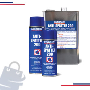 200-16 Dynaflux Anti-Spatter, Solvent Based,16 Oz in RPM 12,250 and Size 5" x .045 x 7/8