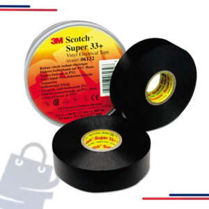 200782 Shurtape Electrical Tape, 3/4" X 66', Black, 7 Mil in Quantity 1-3 and Safety Lock-On