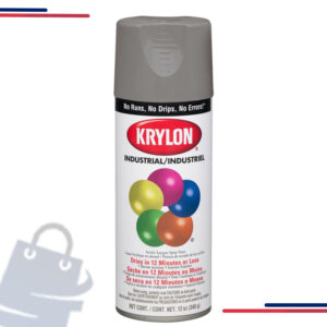 K01608 Krylon Industrial 5-Ball Int/Ext Smoke Gray,16 Oz in Color Shadow Gray