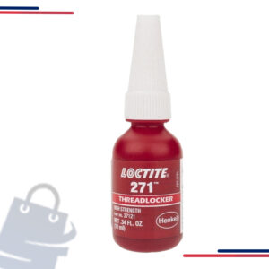 230718 Loctite Threadlocker, # 242, Medium Strength, Blue, 0.5ml Capsule in Series 271 and Strength High and Size 10 ml