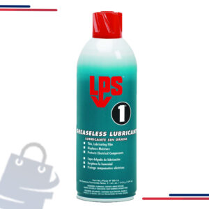 00116 LPS 1 Premium Lubricant, 16 Oz Aerosol Can (Net 11 Oz) in Color Safety Red