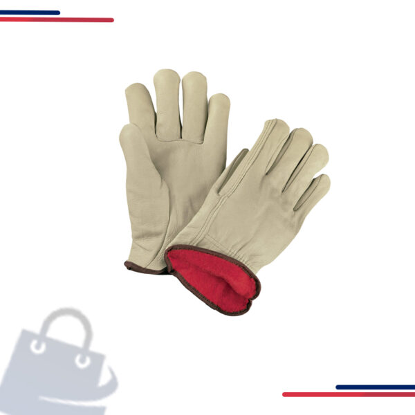 3250L MCR Safety Fleece Lined, Cowhide Drivers Gloves