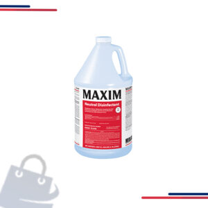 040200-41 MidLab Maxim Neutral Disinfectant Lemon Scent, 4/1, 4 Gallons per Case. in Size 5 Gallon