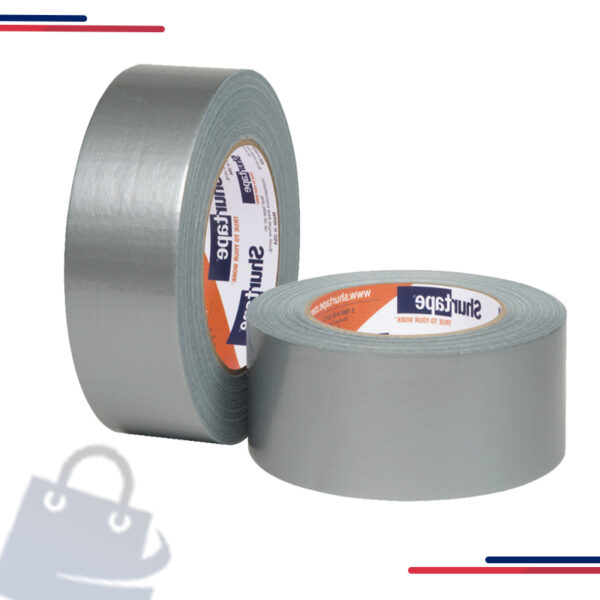 105449 Shurtape Duck Pro PC 6 Utility Duct Tape, Silver, 48mm X 55M, 6-8 Mil in Mil 6 mil