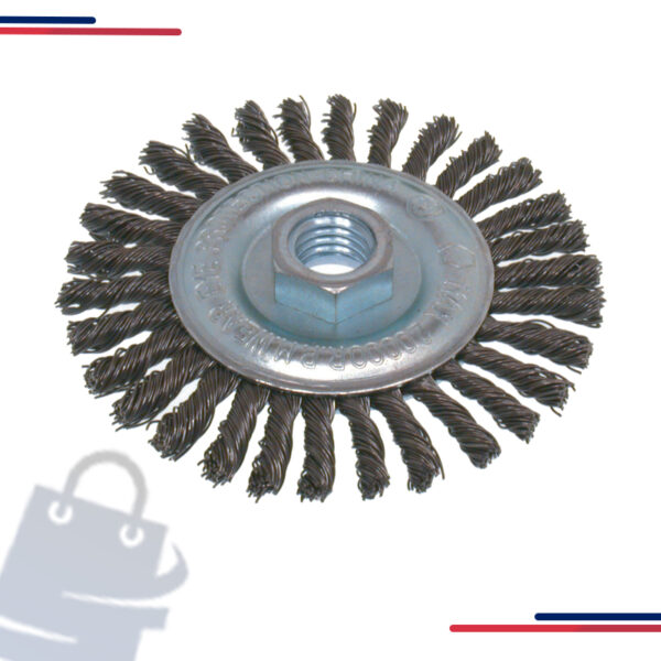 Cable Knot Wire Wheel Brush