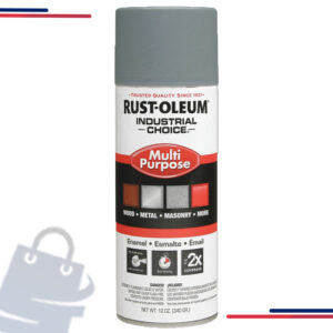 1679830 Rust-Oleum 1600 Industrial Choice Spray Paint, 12 Oz, in Color Gray Primer