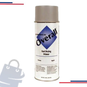 V2402830 Rust-Oleum Spray Paint, 10 Oz, Aerosol, Spray, Gloss, Overall in Color Flat Gray