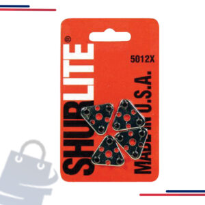 5012X Shurlite Three Flint Renewals, 4 Pack in Grit 40 and Size 4-1/2” x 7/8”