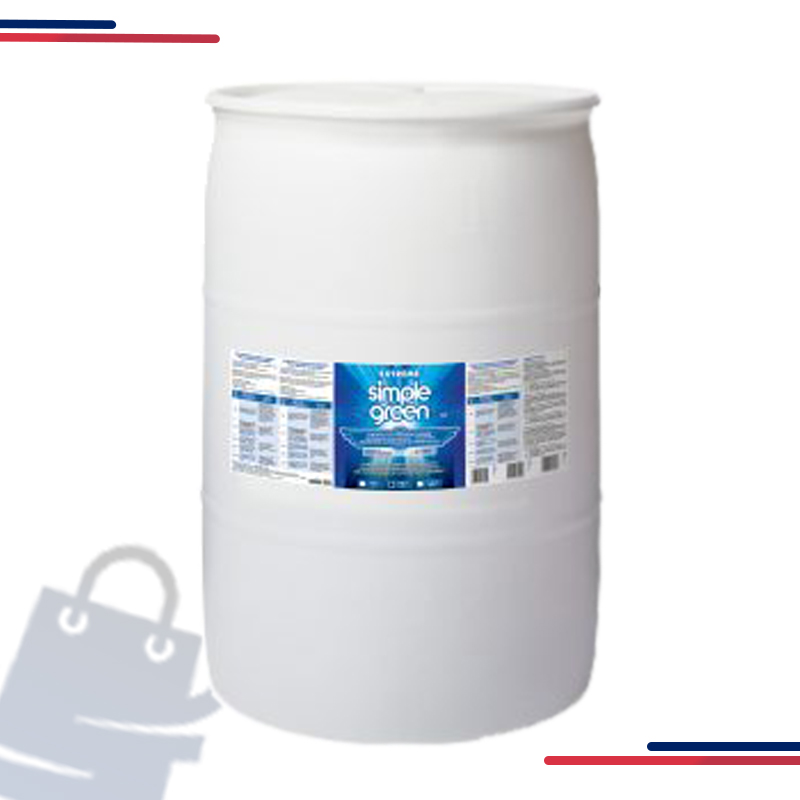 13467 Simple Green, Ready-To-Use, 55 Gal, Drum, Water Base in Formulation Anti-Spatter