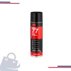 21200-21210 3M Super 77 Multipurpose Spray Adhesive, 24 Oz (Net Wt 16-3/4 Oz) in 8 mil
